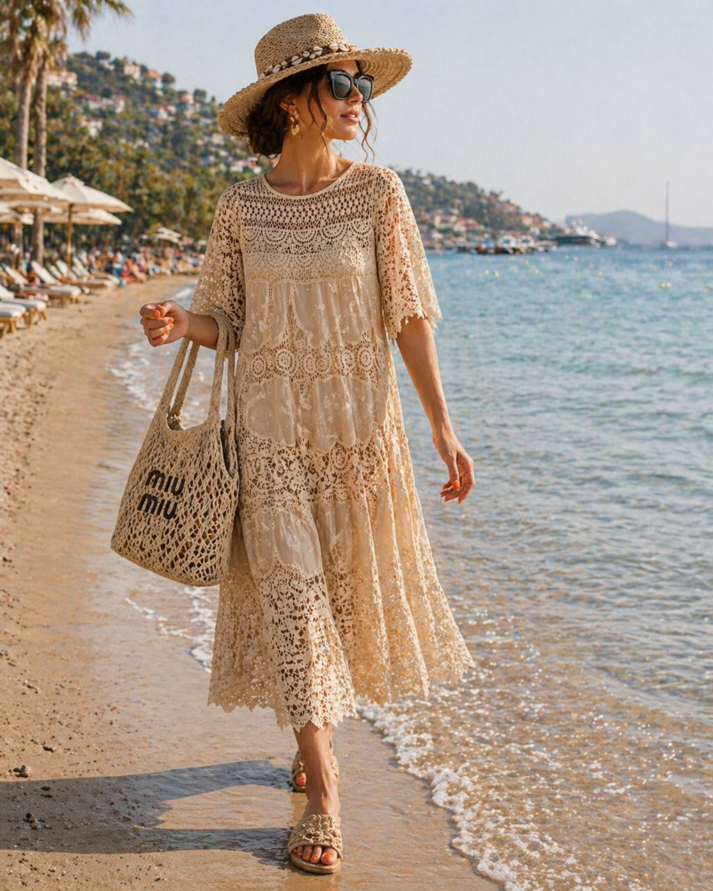 French Lace Dress
