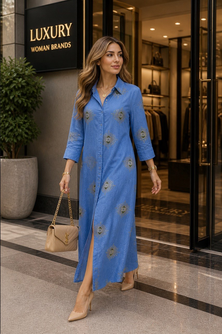 Turkish Eye Long Shirt (Restocked)