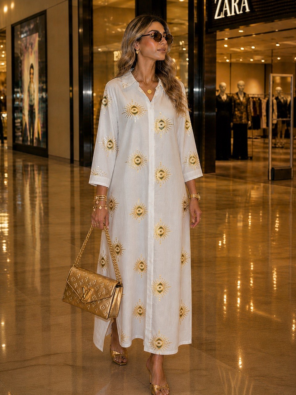 Turkish Eye Long Shirt (Restocked)