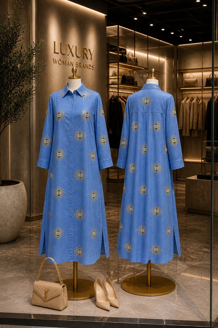 Turkish Eye Long Shirt (Restocked)