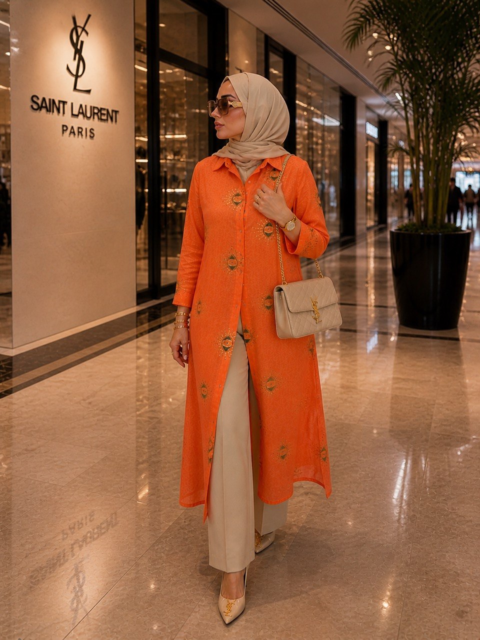 Turkish Eye Long Shirt (Restocked)