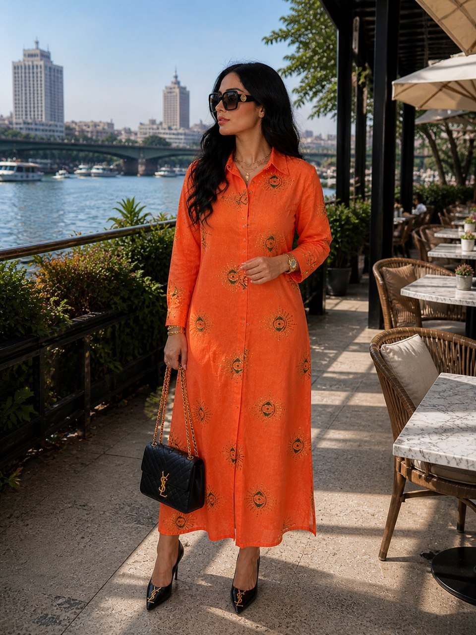 Turkish Eye Long Shirt (Restocked)