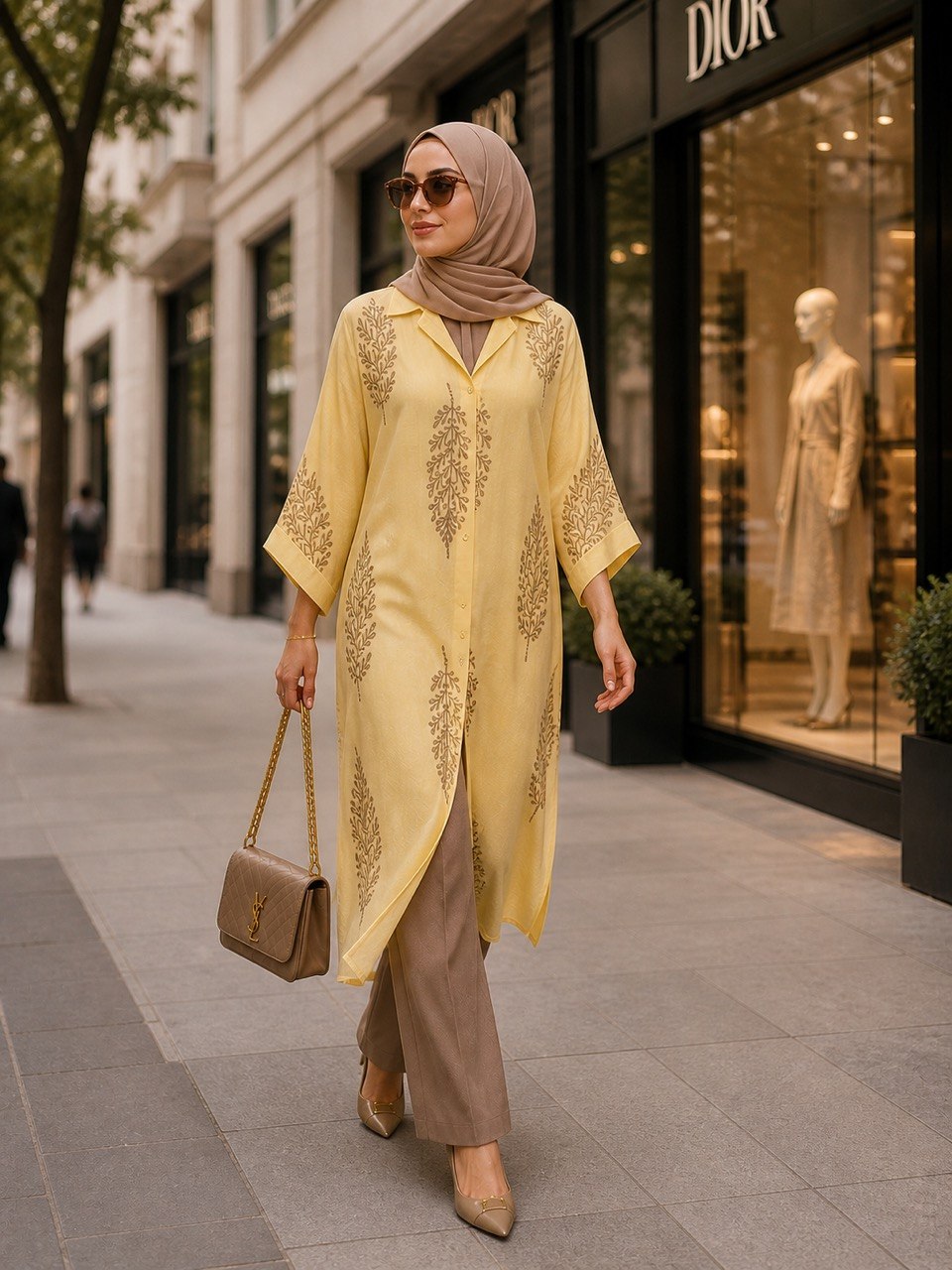 Olive Long Shirt