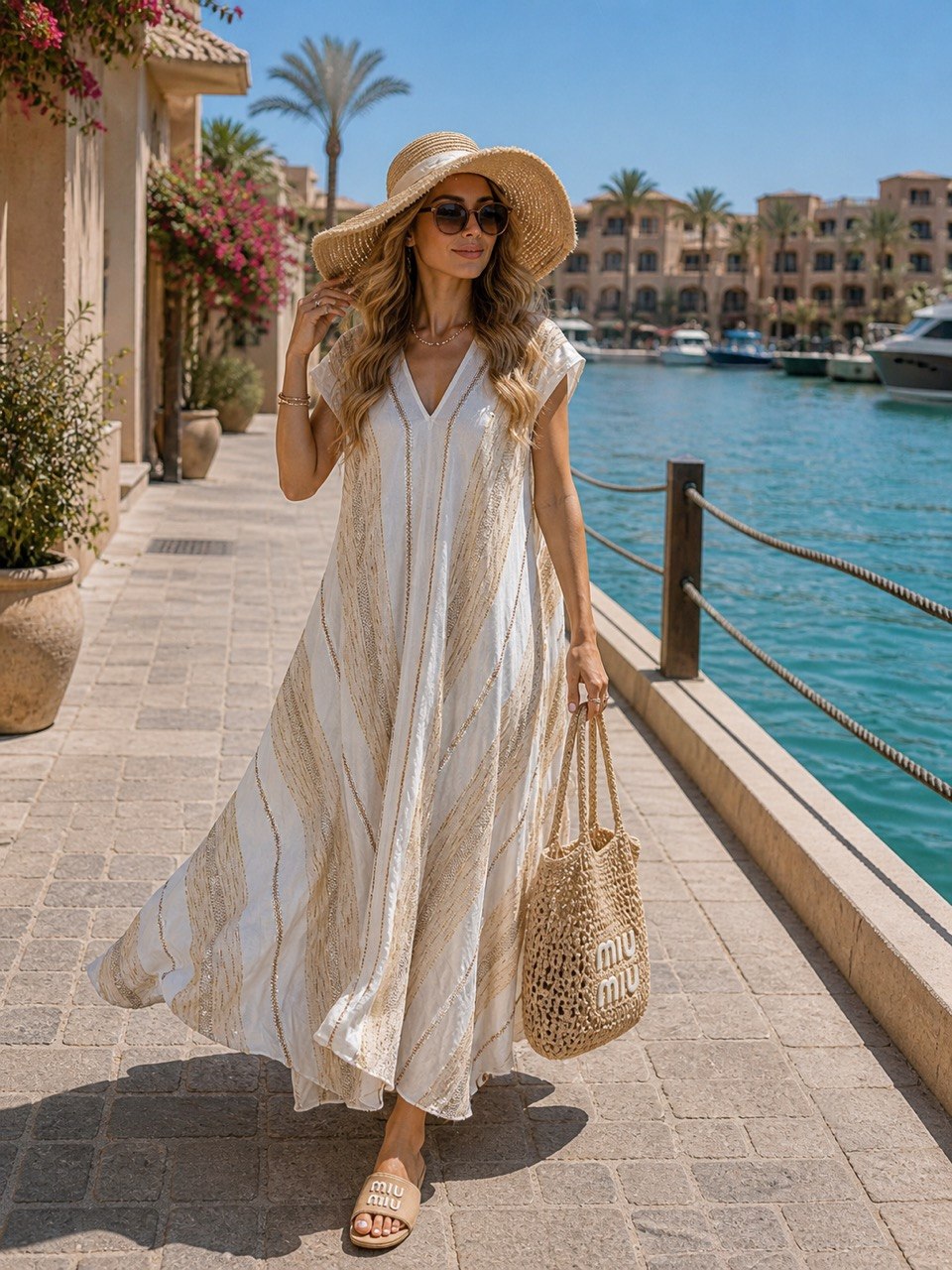 Coastal Breeze Linen Dress (Restocked)