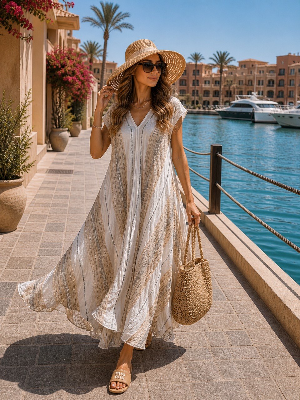 Coastal Breeze Linen Dress (Restocked)