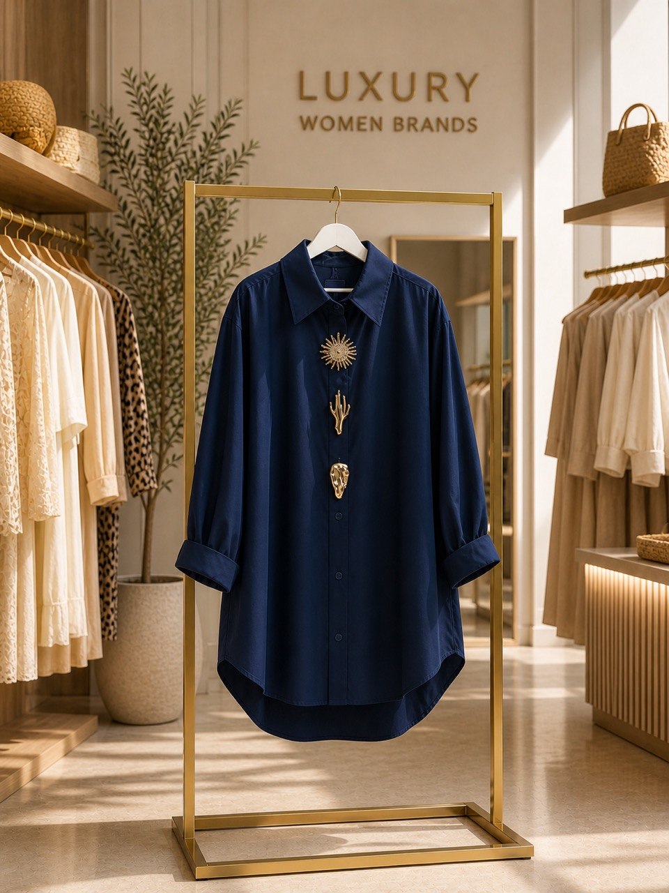 Oversized Poplin Cotton Chemise