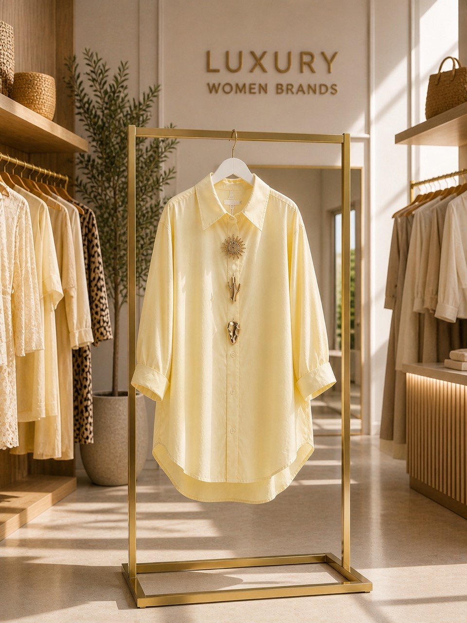Oversized Poplin Cotton Chemise