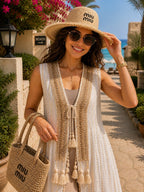 Tassel Beach Cover-Up (Restocked)
